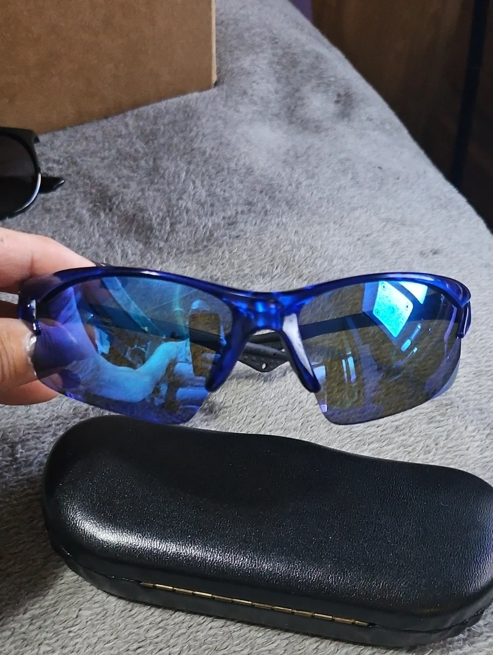 Artic Blue Mens Sunglasses